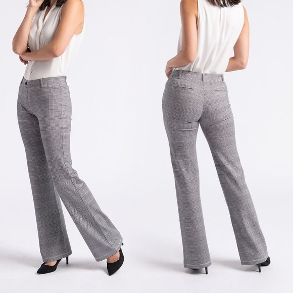 Betabrand Bootcut Classic Dress Pant 